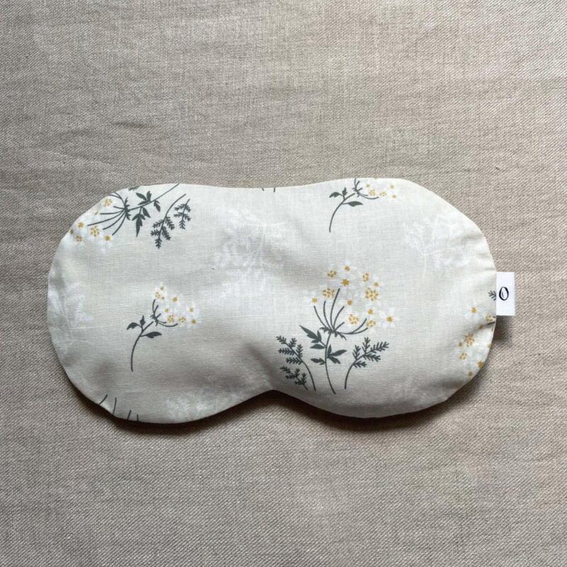 【目元用】玄米ハーブカイロ 新潟県産ローズ／レモンバーム入り