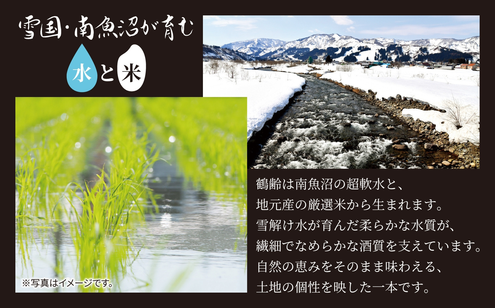 全3回 定期便 4か月毎 鶴齢 純米吟醸 1.8L 2本 晩酌 酒 日本酒 常温 熱燗 15％ アルコール お酒 新潟 贈答品 誕生日 お祝い 誕生日 プレゼント 特産品 ご当地 送料無料 新潟県 南魚沼市