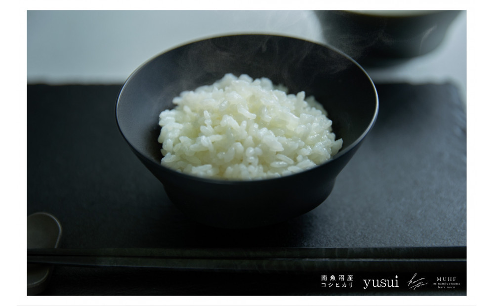 【令和7年産】南魚沼塩沢産コシヒカリ＜yusui＞10kg白米