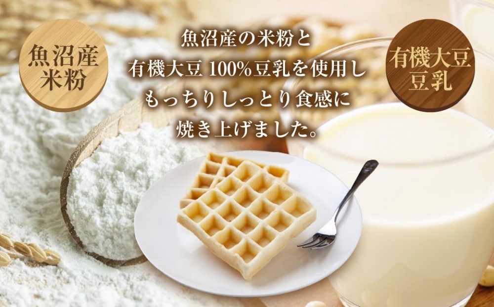 無地熨斗 3大アレルギー対応 米粉ワッフル 5種 10個セット メープル 黒糖 プレーン 玄米 ココア ワッフル 米粉 グルテンフリー アレルギー 熨斗 のし 名入れ不可 送料無料 新潟県 南魚沼市