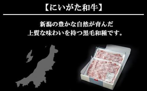 【無地熨斗】新潟和牛 南魚沼産 にいがた 黒毛和牛 切り落とし 大容量 1kg
