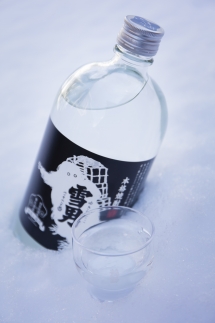 雪国のお酒「鶴齢」本格焼酎「雪男」720ml×1本