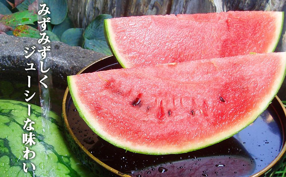 先行予約【高級】八色原すいか大玉１玉【2026年7月下旬発送】【お届け日時指定不可】