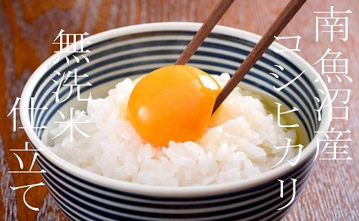 【令和7年産】【定期配送 無洗米5Kg×全3回】吟精  南魚沼産コシヒカリ【2025年10月上旬より順次発送予定】