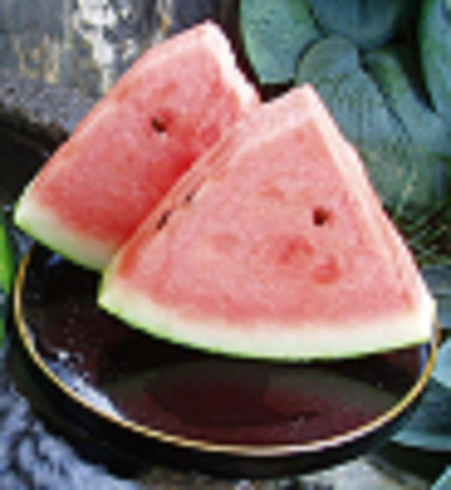 先行予約【新潟県南魚沼産】八色原スイカ 大玉１玉【2026年7月下旬発送】【お届け日時指定不可】