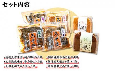 新潟県 南魚沼産 こだわり厳選 味噌 ＆ みそ漬け お試し 食べ比べ 木津醸造所 セット