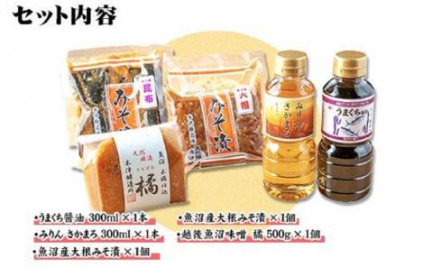 新潟県 南魚沼産 こだわり厳選 味噌 ＆ 醤油 みりん お試し 木津醸造所 調味料 セット食べ比べ 魚沼 みそ ミリン 発酵食品 味噌漬け 国産 原料