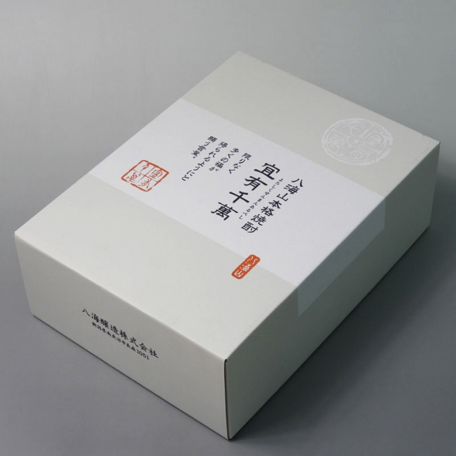 八海山 米焼酎 よろしく千萬あるべし720ml×2本セット 化粧箱入