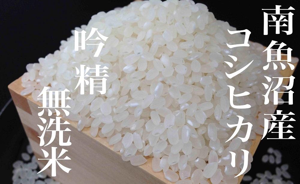 【令和7年産】【頒布会8Kg×全6回】無洗米 吟精 南魚沼産コシヒカリ【2025年10月上旬より順次発送予定】