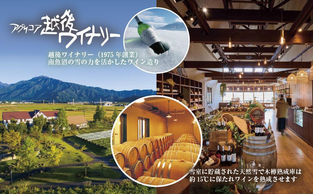 越後ワイン 赤 750ml アグリコア  越後ワイナリー  新潟県産 ぶどう100%使用  辛口 ミディアムボディ アルコール度数 12% 国産ワイン 魚沼ワイン わいん 送料無料 新潟県 南魚沼市