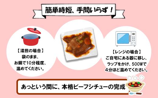 ES36 こだわり 手作り ビーフシチュー 国産 牛肉使用 新潟県 南魚沼市 約2人前
