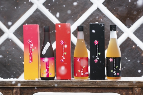 越後の名酒 八海山の梅酒四合瓶3種詰合せ（各2本）【2026年1月より順次発送予定】