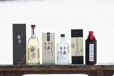 「名酒 八海山」焼酎3種類お試しセット（720ml×各1本）