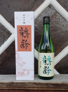 雪国のお酒「鶴齢」純米吟醸【四合瓶720ml】