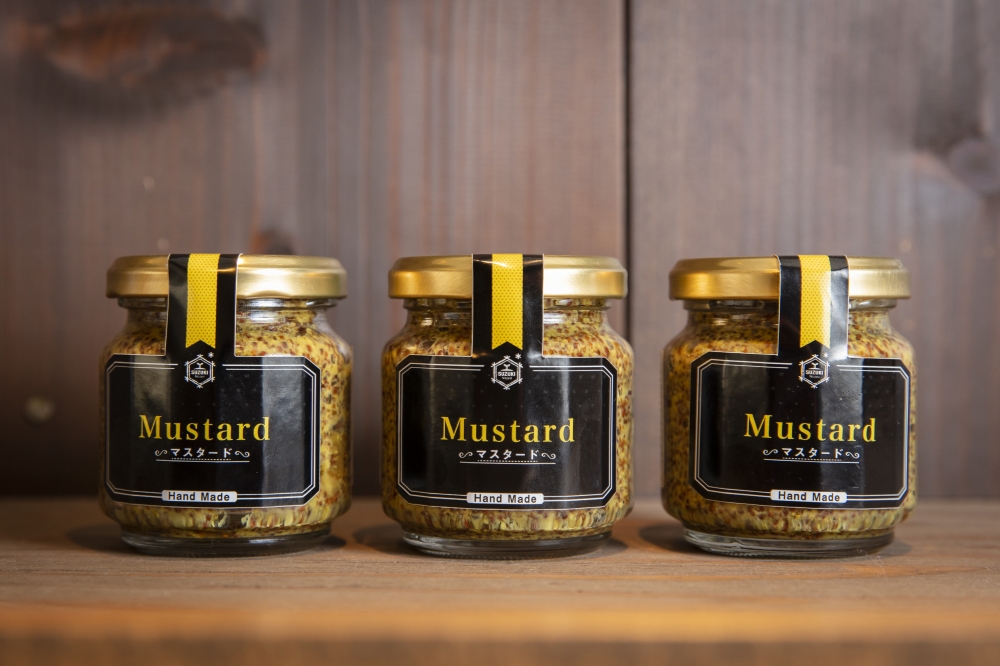 【テレビで紹介されました！】鈴木農場の和からし マスタード１００g×３個