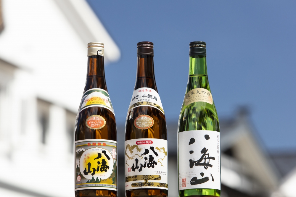 「八海山」 3種詰合せBセット720ml（清酒、特別本醸造、純米大吟醸）