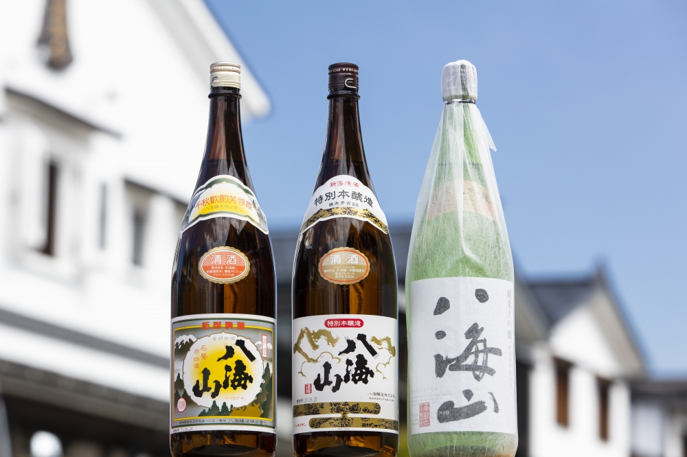 「八海山」 3種詰合せBセット1800ml（清酒、特別本醸造、純米大吟醸）