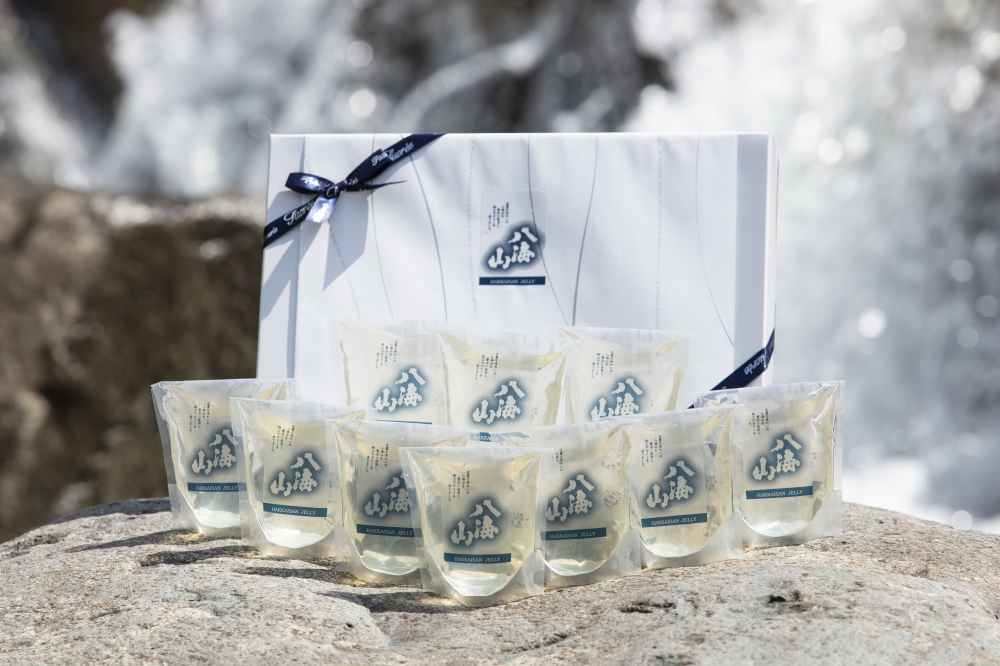 越後の名酒【八海山】使用！八海山ゼリー（10個入り）