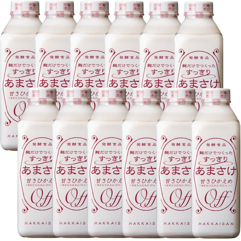 八海山 麹だけでつくったすっきりあまさけ 甘酒 825g×12本