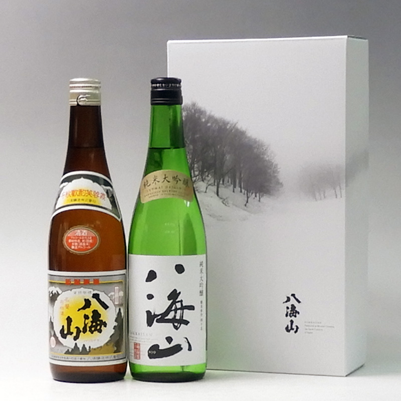 日本酒 八海山 清酒・純米大吟醸 720ml×2本セット