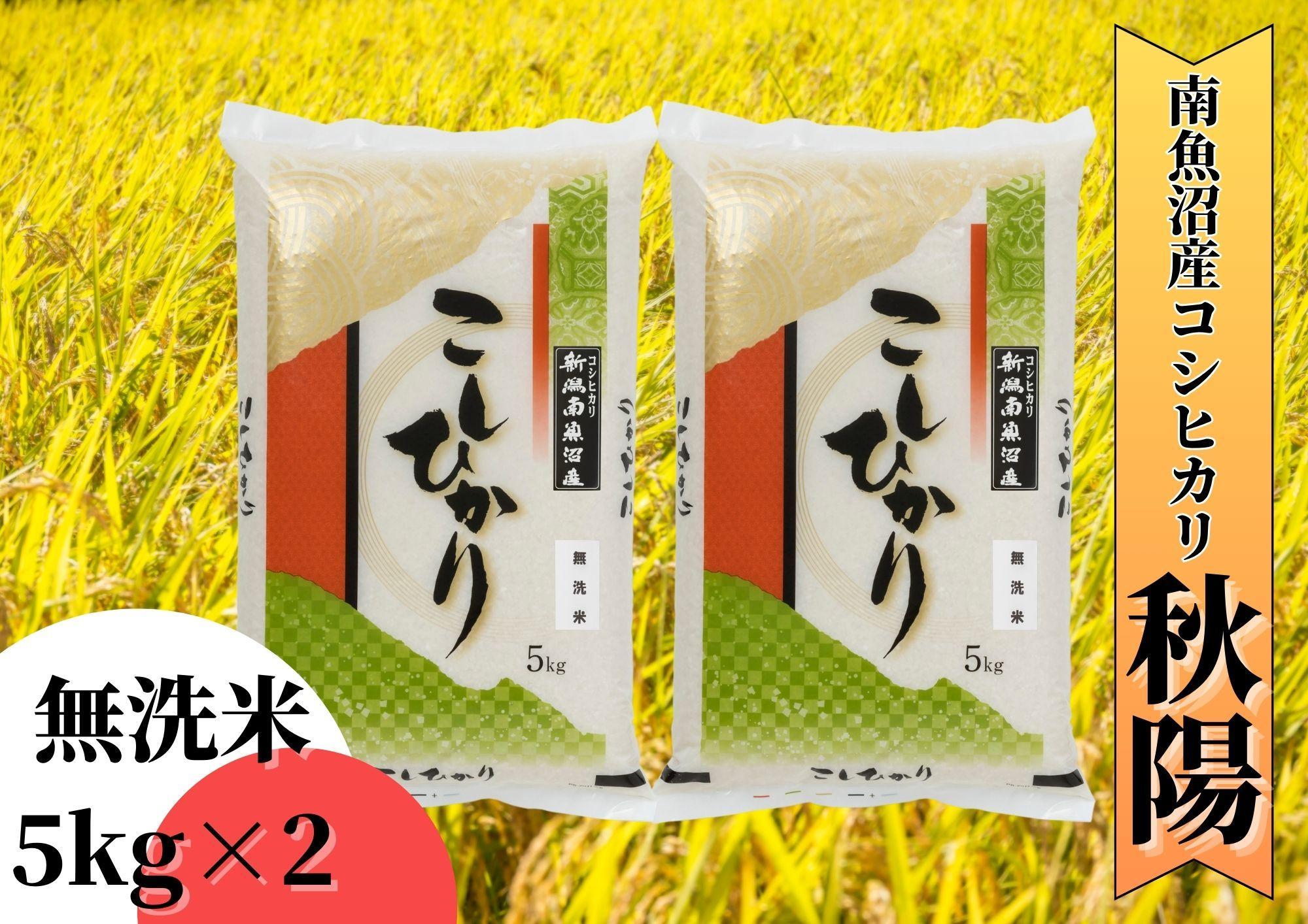 【令和7年産】南魚沼産コシヒカリ「秋陽」（無洗米10kg）新潟県の特A地区南魚沼市の美味しいお米