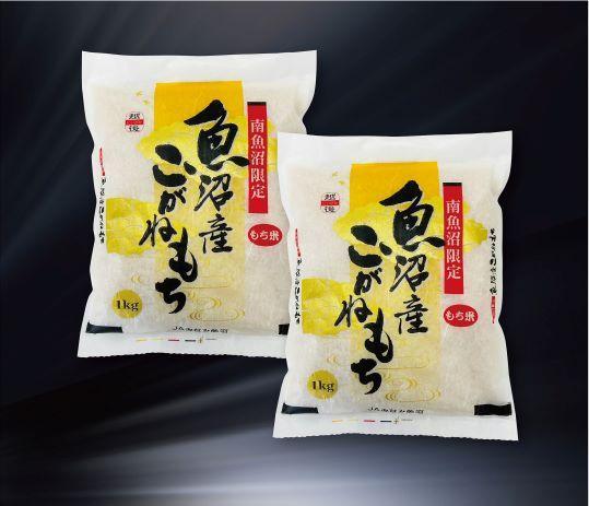 ＪＡみなみ魚沼　魚沼産こがねもち（もち米）２ｋｇ【高島屋選定品】