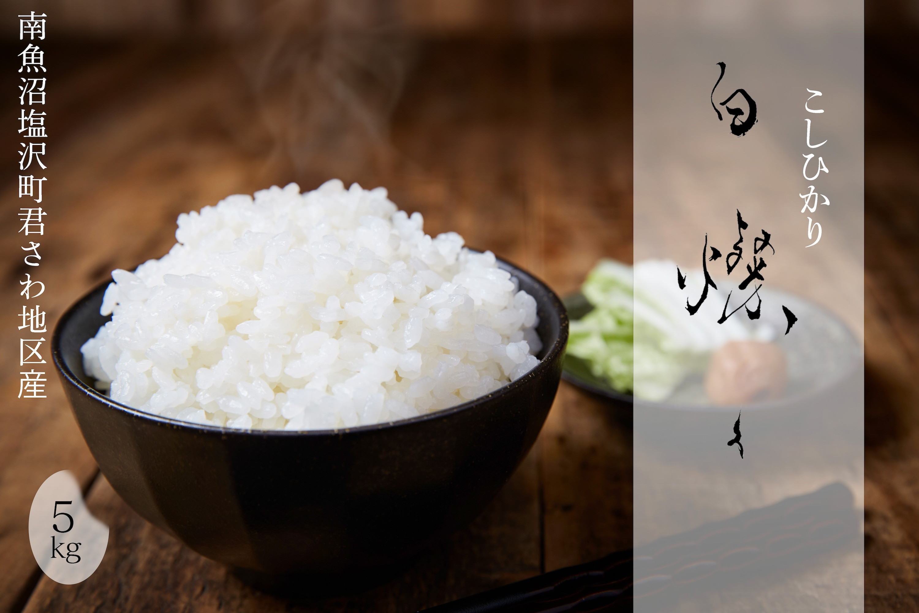 【令和7年産】南魚沼君沢産こしひかり 白燦々5kg（BL品種）
