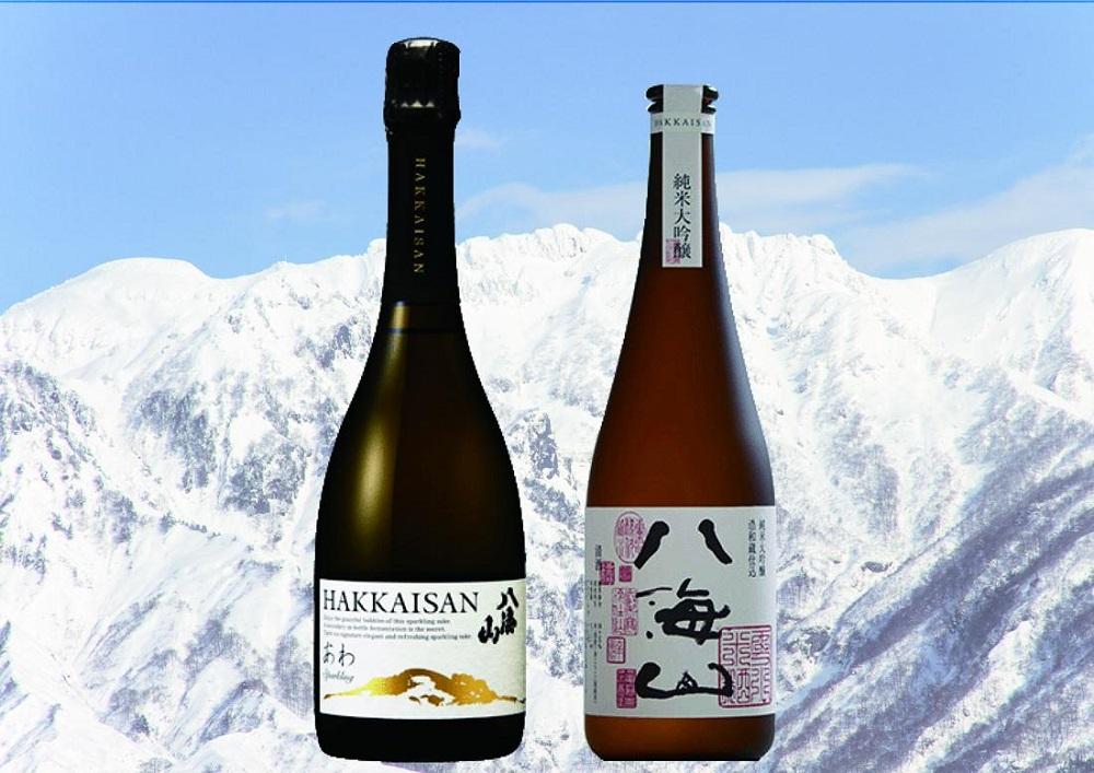 八海山高級純米大吟醸酒とハイクオリティスパークリング日本酒セット