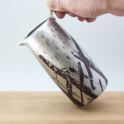 銅製　錫被 ちろり(大) 約350ml 徳利 日本酒 熱燗 冷酒 贈答品 新潟県 弥彦村