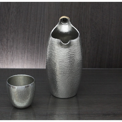 百年物語 純錫 ちろり 手作り 日本酒 贈答品 桐箱入り 新潟県 弥彦村