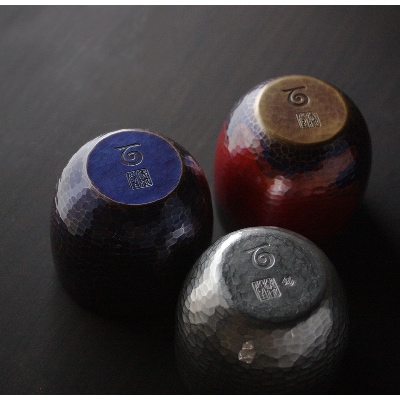 【冷たい口当たり】百年物語 銅製 茜色-錦-ぐいみ 日本酒 新潟県 弥彦村