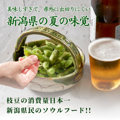 《先行受付》≪レンジ対応袋≫新潟夏の味覚!濃厚な甘さと芳醇な香り『伊彌彦ちゃまめ』【弥彦村特産】新潟【配送不可地域：離島】