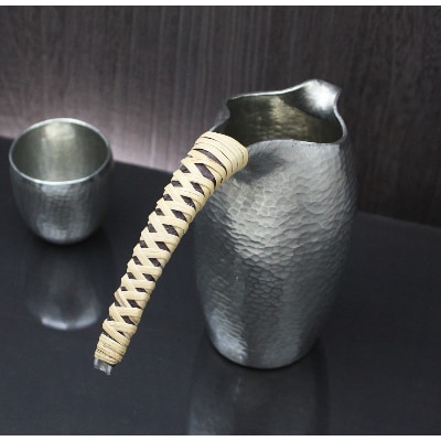 百年物語 純錫 ちろり 手作り 日本酒 贈答品 桐箱入り 新潟県 弥彦村