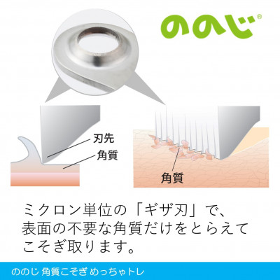 ののじ　角質こそぎめっちゃトレ K-H01a