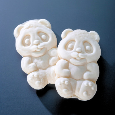 【ニッポン全国おやつランキンググランプリ】白パンダ焼き弥彦むすめ餡(枝豆)6個詰合せ 新潟県 弥彦村【配送不可地域：離島】