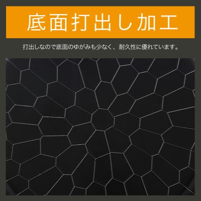 NEWグルメパワー 木柄フライパン22cm 【ガス火OK IH対応】新潟県 弥彦村 鉄製