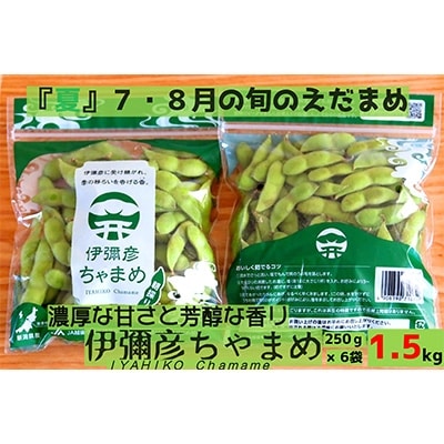2022年6月発送開始『定期便』春夏秋。旬の弥彦枝豆堪能セット(枝付き1回、もぎ枝豆×2回)全3回【配送不可地域：離島】
