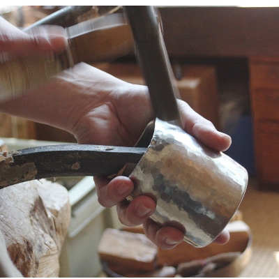 純錫 ちろり 1合 約180ml 手作り 日本酒 熱燗 金属製 贈答品  新潟県 弥彦村