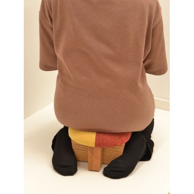 正座椅子　柄:Aタイプ