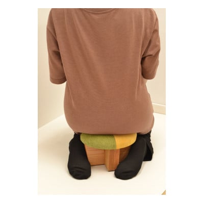 正座椅子　柄:Cタイプ