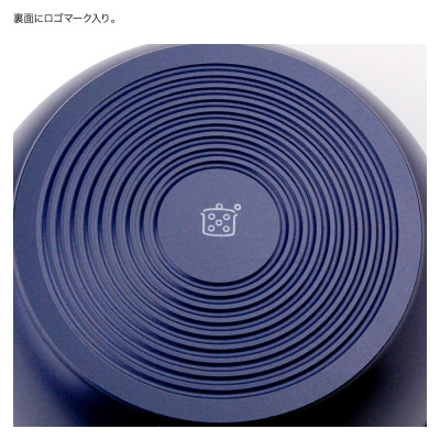 栗原はるみ 深型フライパン20cm(ネイビー)【ガス火専用】ワイヤーハンドル 新潟県 弥彦村