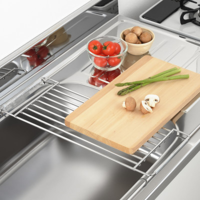 Hi!(ハイ) しっかり頑丈サポートラック 奥行47cm(1個) 水切り シンク 新潟県 弥彦村