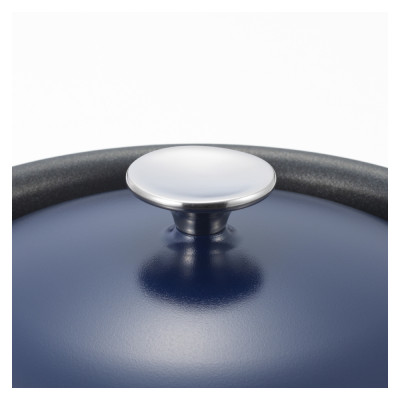 栗原はるみ　万能鍋(IH・オーブン対応)ネイビー