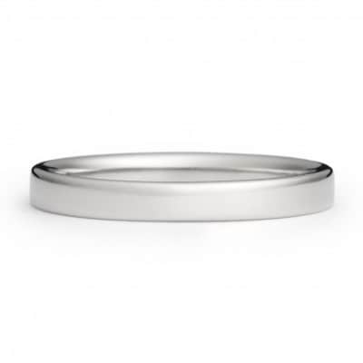 純チタン平打リング(幅2.5mm)12号