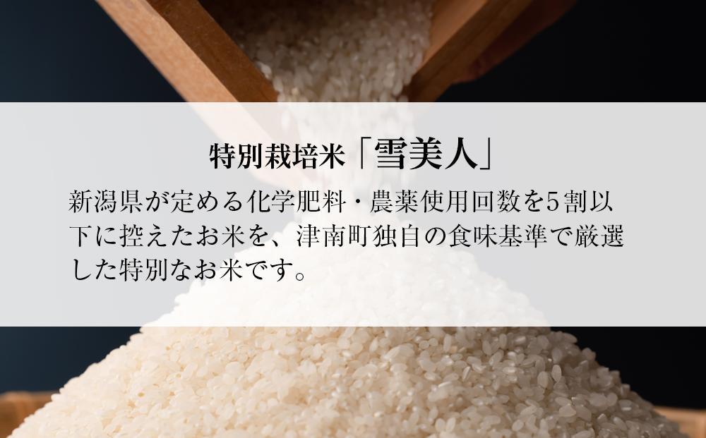 【令和7年産新米予約】 魚沼産コシヒカリ特別栽培米 「雪美人」 （5kg）129400-001