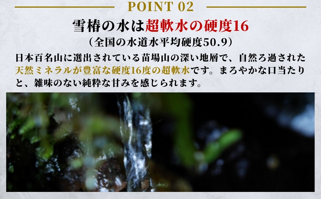 【12ヶ月定期便】雪椿の天然水 2L×6本127527-003