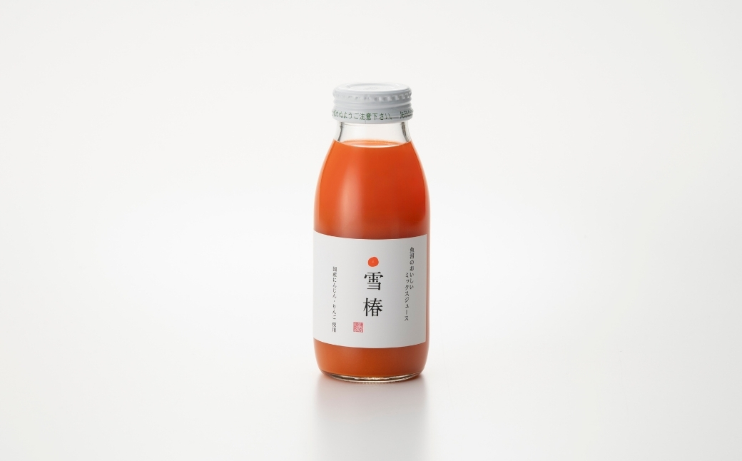 魚沼のおいしいミックスジュース 雪椿 20本×1セット 127527-037