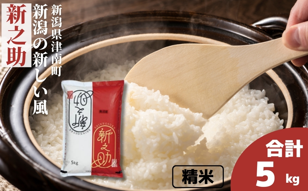 魚沼津南産 新潟の新しい風「新之助」5kg129404-005