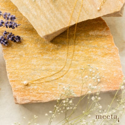 あこやパール一粒k14gfネックレス【配送不可地域：沖縄県】