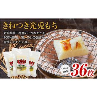 絶品!関川村産こがねもち100%使用のもち6パック【配送不可地域：離島】
